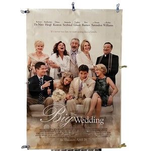 Movie Poster "The Big Wedding", Rolled, 27 x 40, Original, 2013